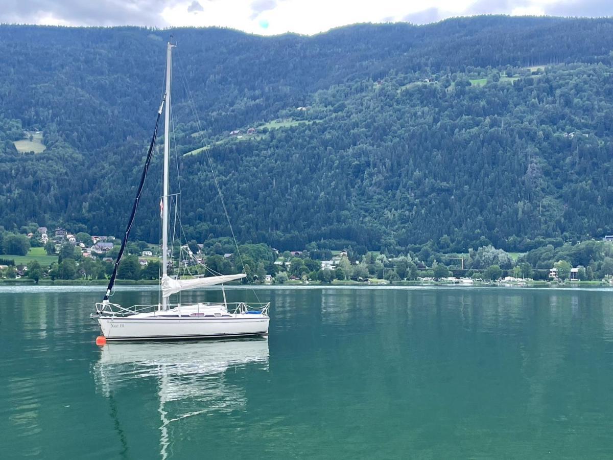 Ferienwohnung Mit Seeblick - Ossiacher See Gerlitzen Sattendorf Exterior photo